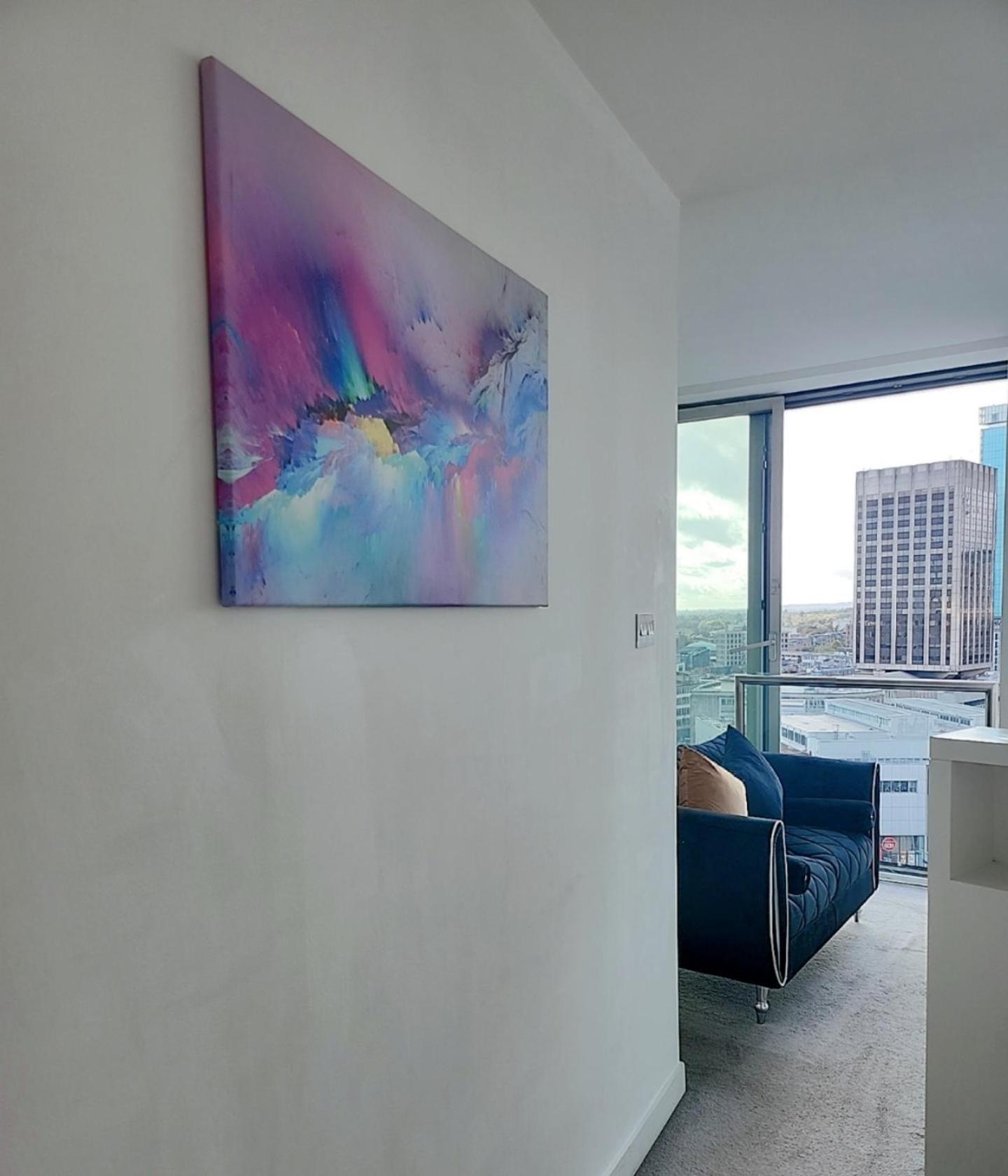 Cityscape Apartment In Birmingham With Self Checkin Dış mekan fotoğraf